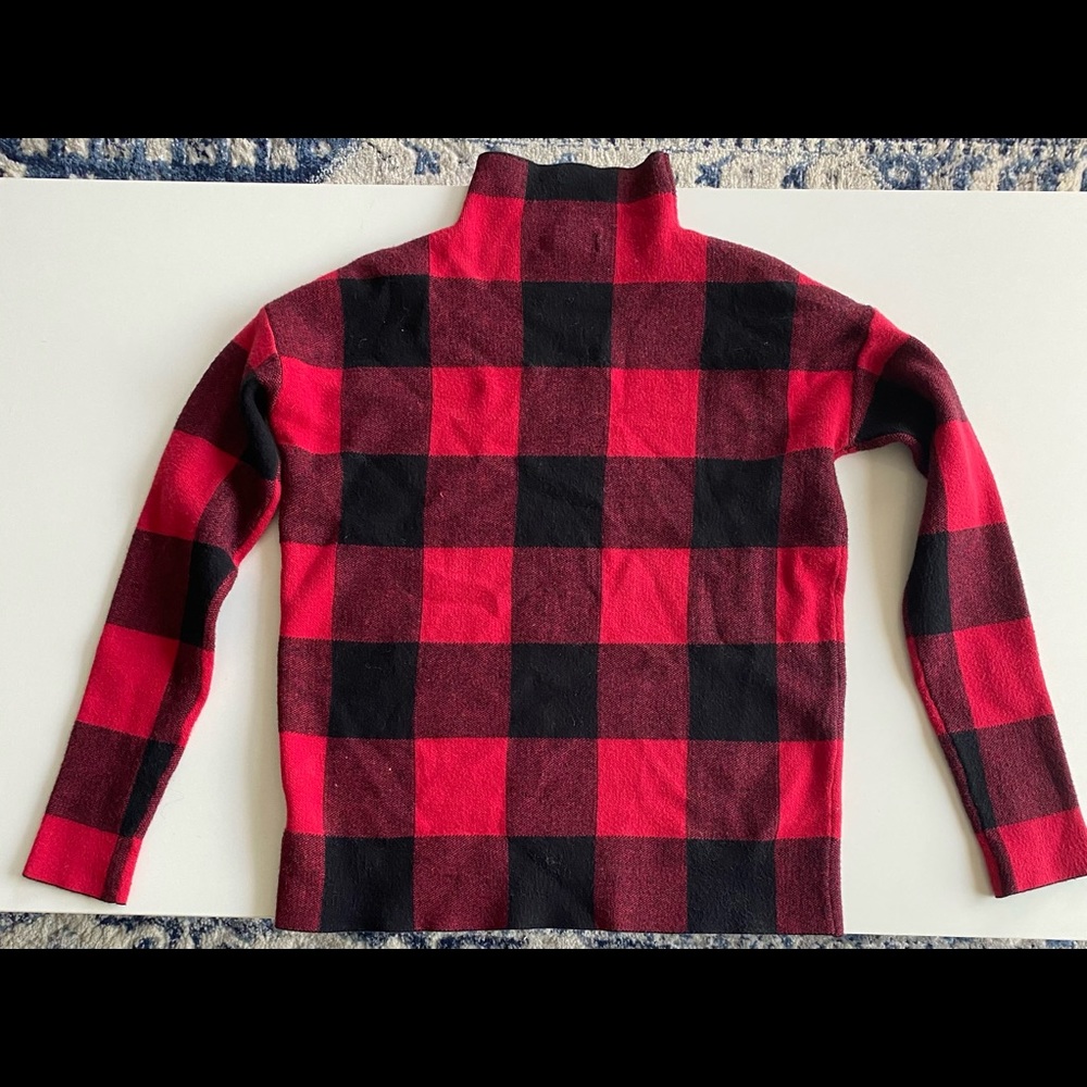 Tommy Bahama Plaid Turtle Neck Sweater